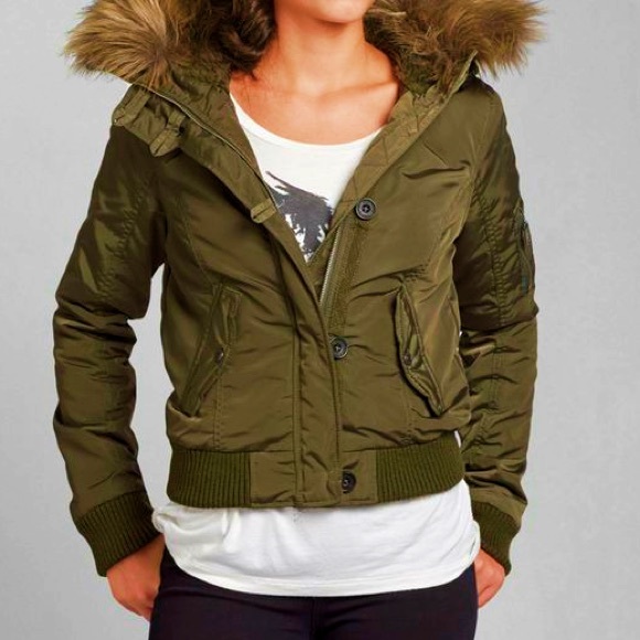 Abercrombie Fitch Vanessa Bomber Jacket 